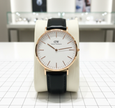 DW BASIC LEATHER WATCH